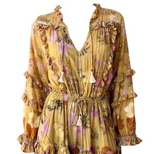 Wild Bloom Printed dress by Spell & the Gypsy Collective, size small